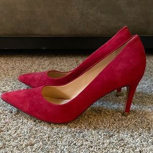 Tory Burch red heels